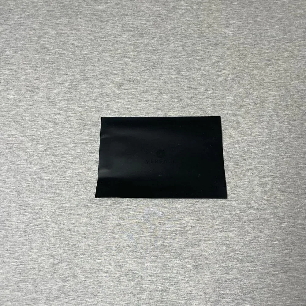 Versace 8.5” x 6” Paper Receipt Slip Cover Pocket Case